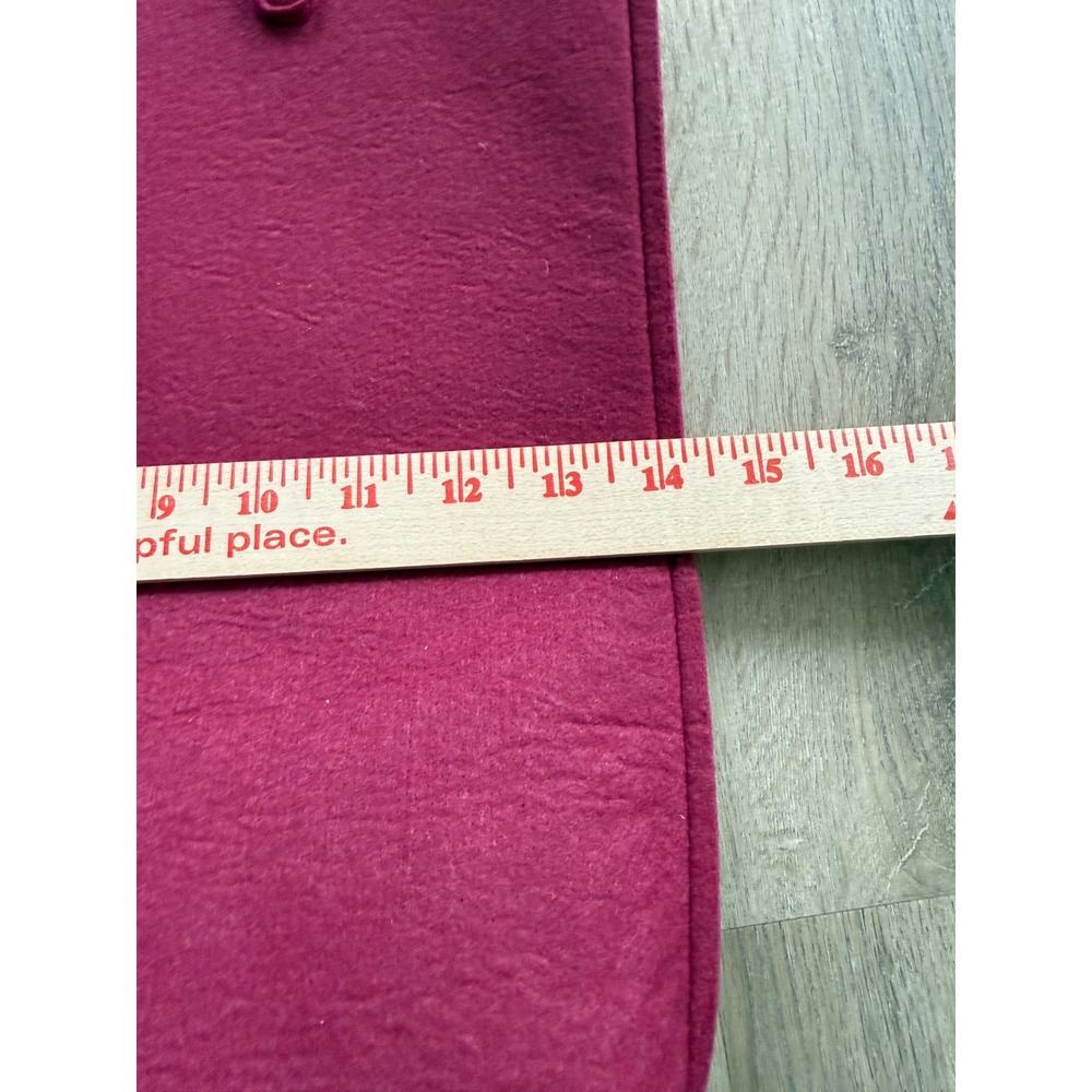 Bath & Body Works Magenta Pink Felt Bag Embroidered Black Friday Tote 2025 - Picture 9 of 10